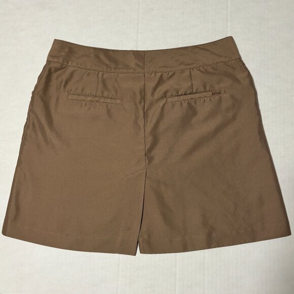 Lot of 3 Women’s Skorts Size 6 IZOD PerformX Khaki Navy Print Golf Tennis Casual - Picture 5 of 16